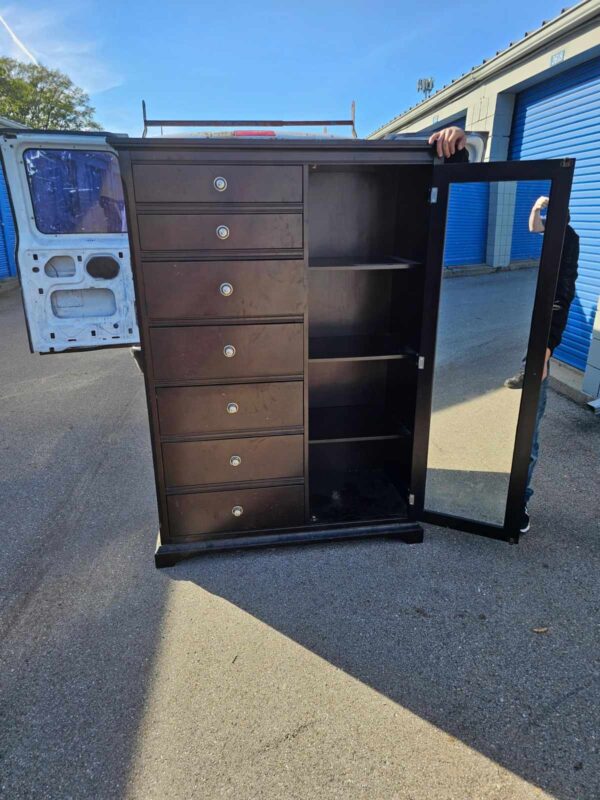 7 Drawer Tall Dresser with Mirror - Image 2