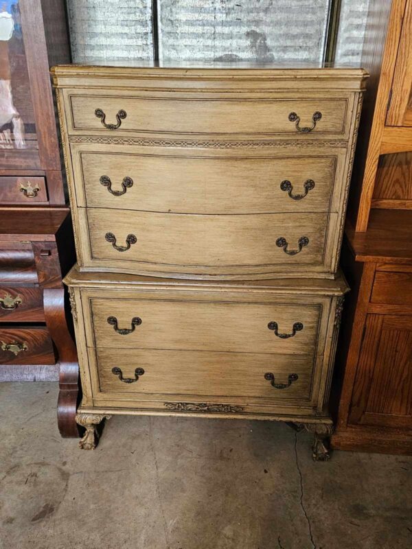 Vintage 5 Drawer Tall Dresser