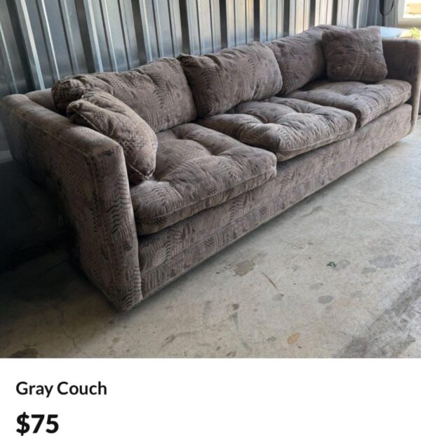 Gray Couch